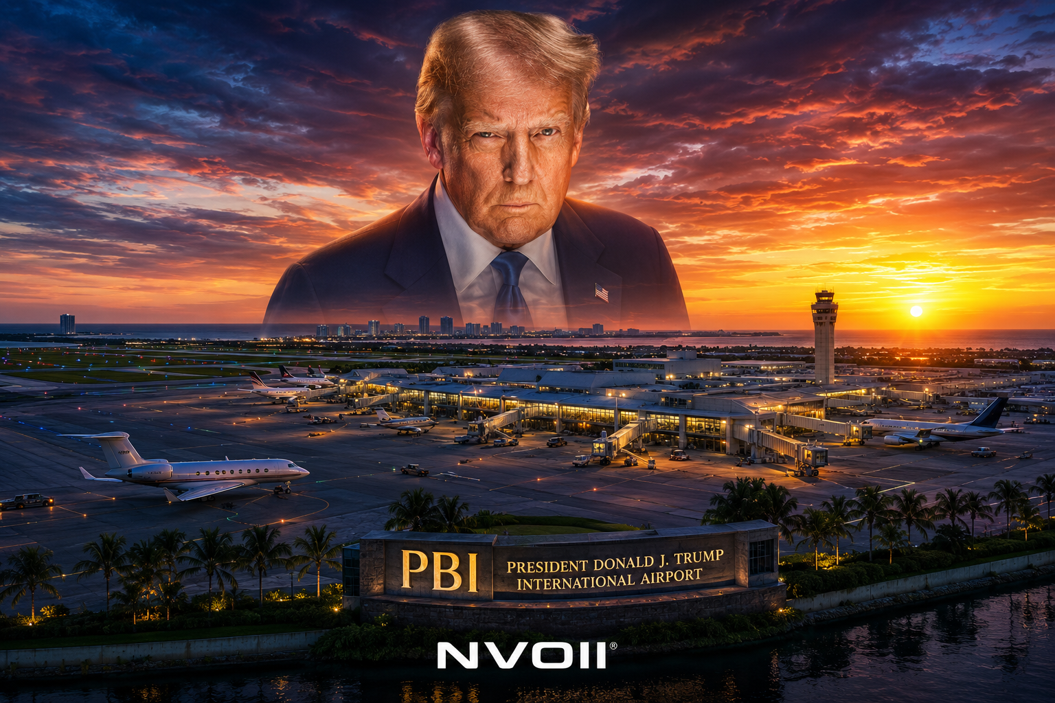 Palm Beach Airport to Become President Donald J. Trump International Airport (DJT)