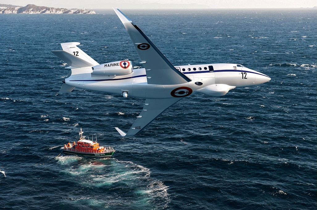 Dassault Falcon 2000LXS Albatros Enters French Navy Service as First Two Maritime Surveillance Jets Are Delivered