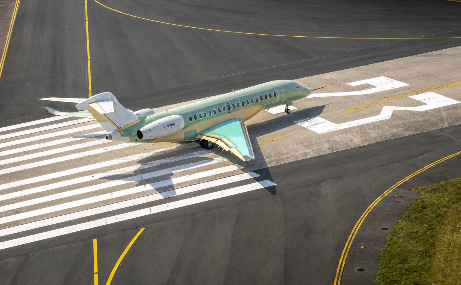 Falcon 10X Completes Historic First Flight