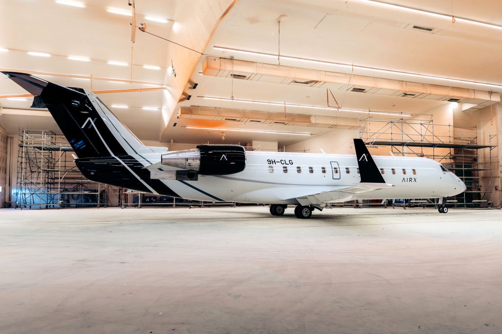 AirX Charter Expands Malta Business Jet Fleet With Bombardier Challenger 850