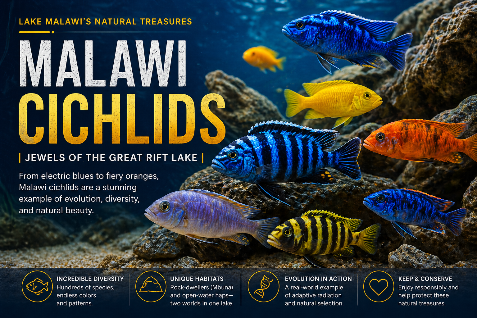 Malawi Cichlids: Jewels of Lake Malawi