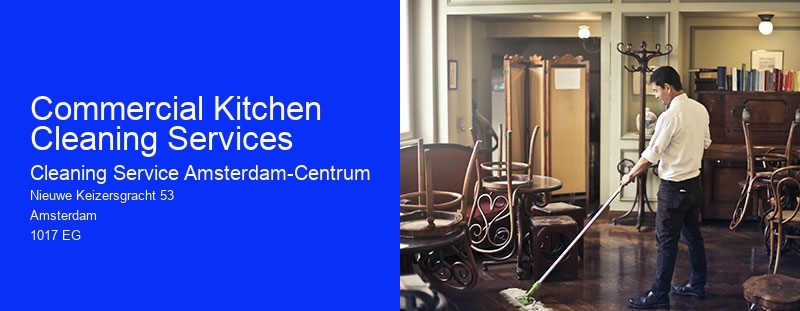 Commercial Kitchen Cleaning Services