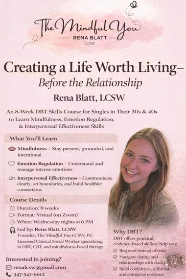 DBT skills- Creating a life worth living