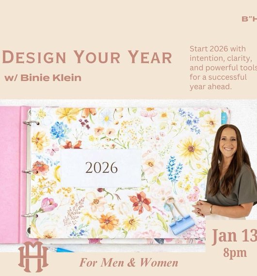 ”Design Your Year” Workshop w/ Binie Klein