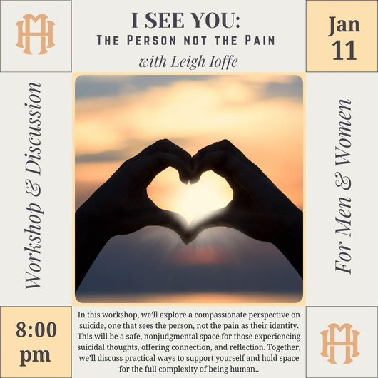 ”I See You”: The Person Not the Pain w/ Leigh Ioffe