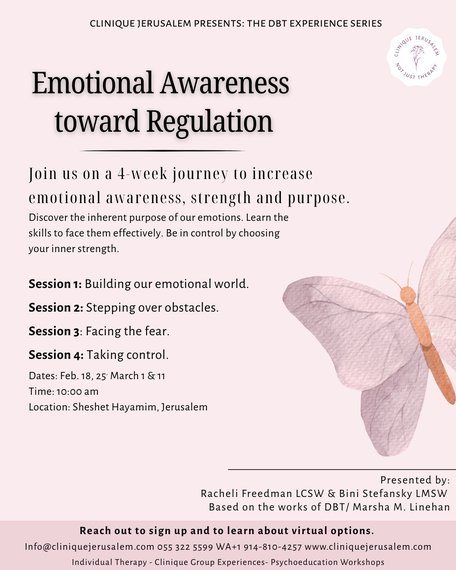 Emotional Awareness toward Regulation