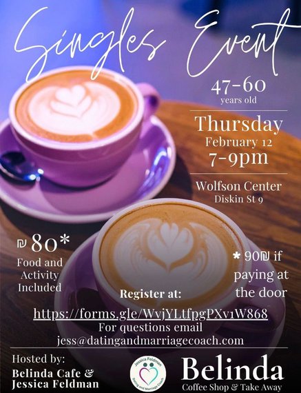 Singles Event in Jerusalem