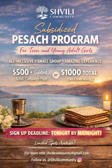 Girl’s Pesach Program