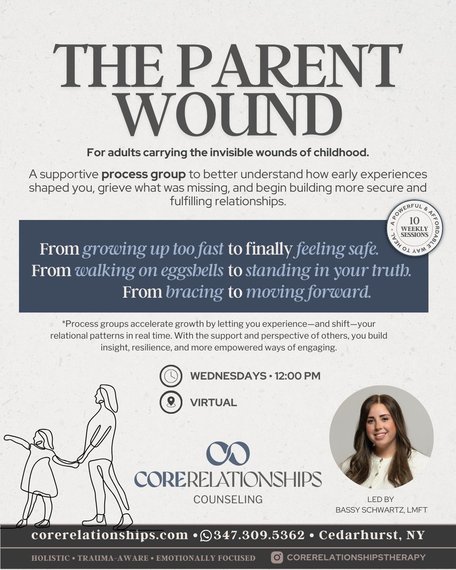 The Parent Wound - Virtual Therapy Group