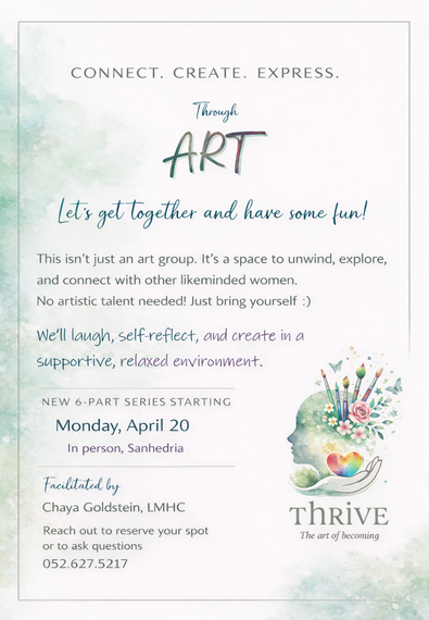 Art Therapy Group, 6-part series (English)