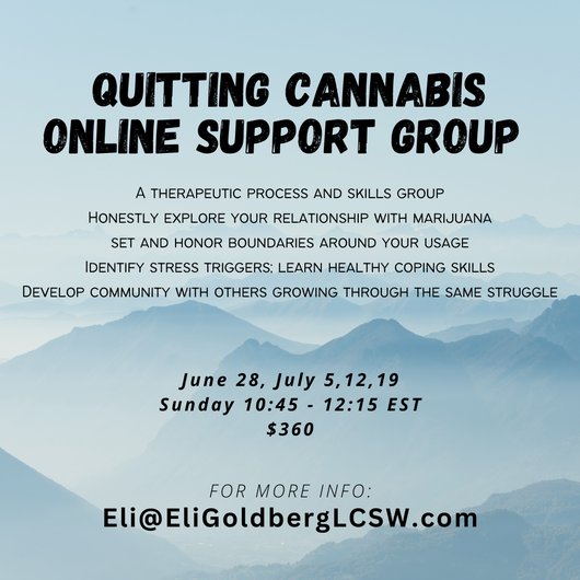 Quitting Cannabis Support Group