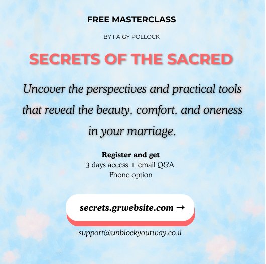 Secrets of the Sacred (for Married Women!)