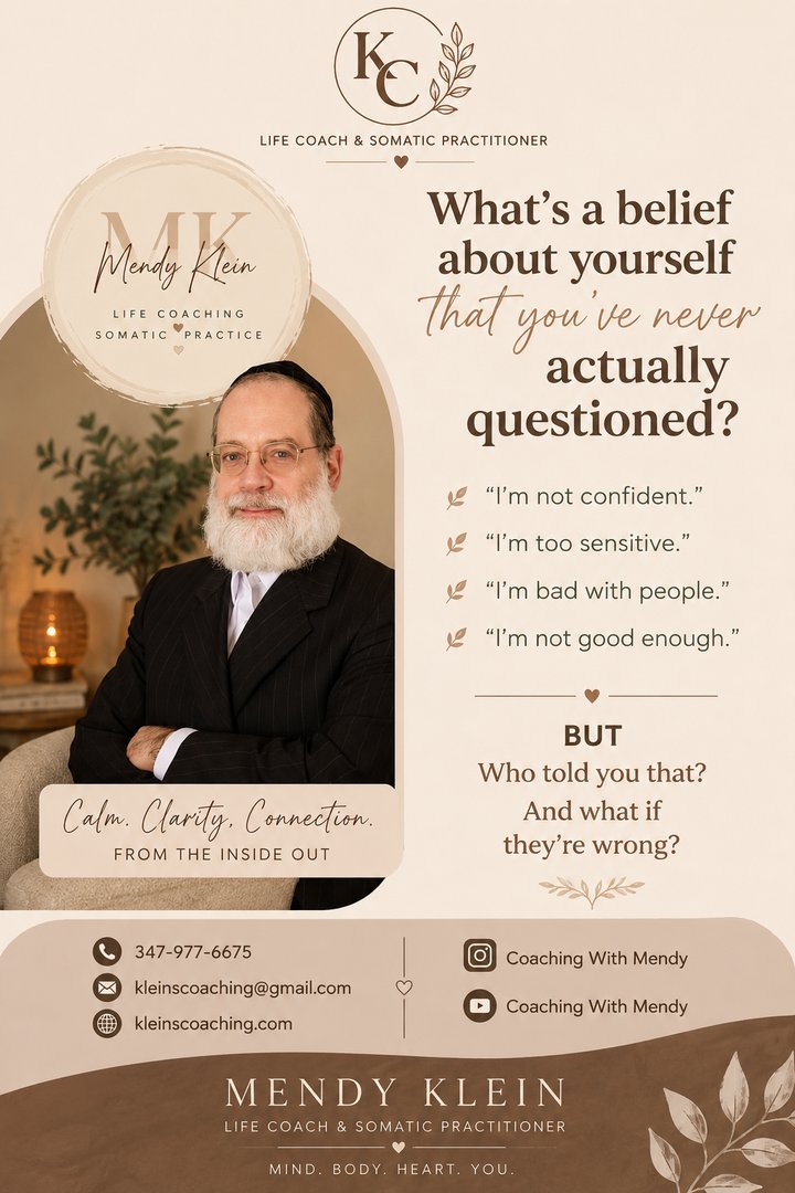 whats a Belief by Mendy Klein, Life Coach, Somatic Practitioner, Breathwork Facilitator