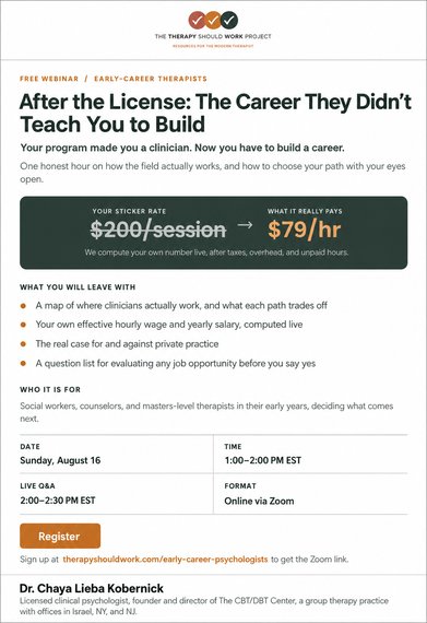 After the License: The Career They Didn't Teach You to Build