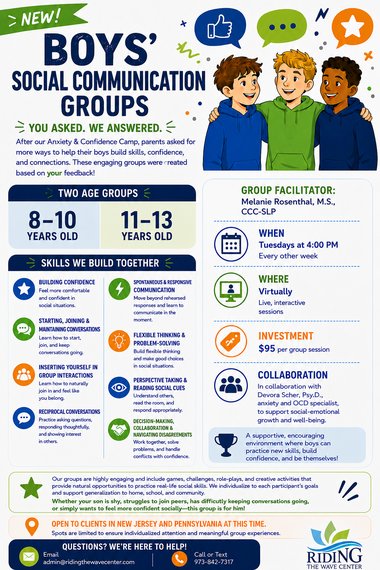 Boys Social Communication Group