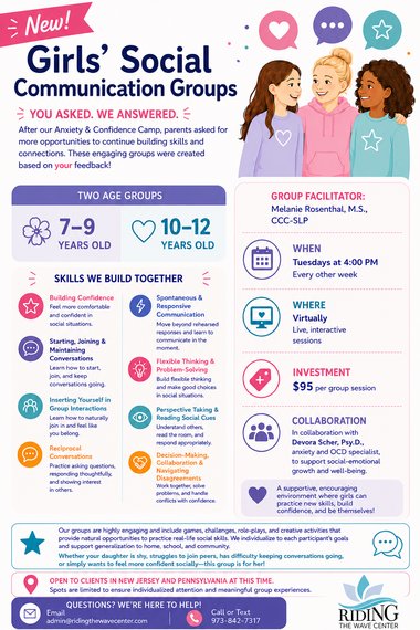 Girls Social Communication Groups