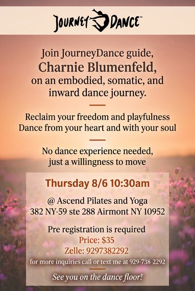 JourneyDance with Charnie