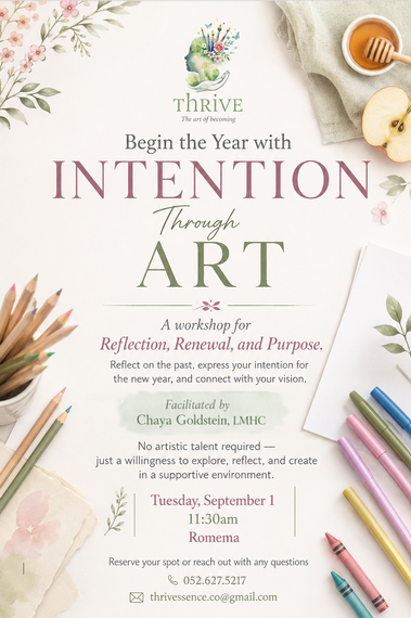 Start the year off with Intention through art