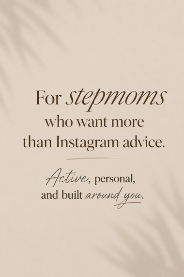 Stepmom 8-Week Virtual Group