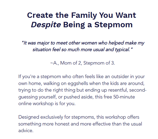 Stepmom Workshop