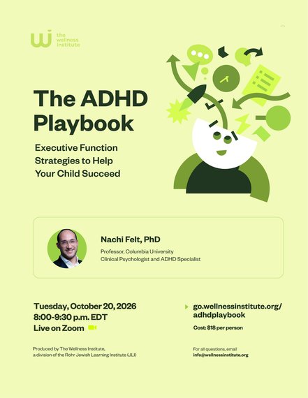 The ADHD Playbook: Executive Function Strategies to Help Your Child Succeed