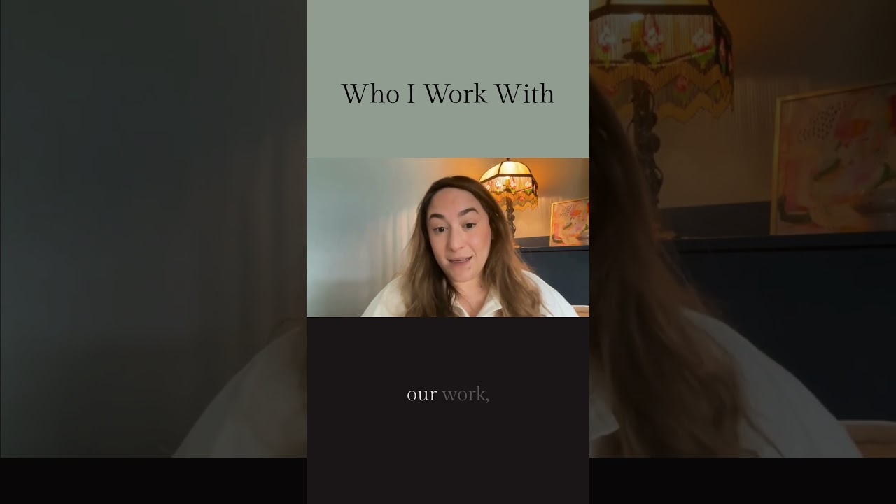 Who I Work With by Tzivie Pill, LCSW, Licensed Clinical Social Worker