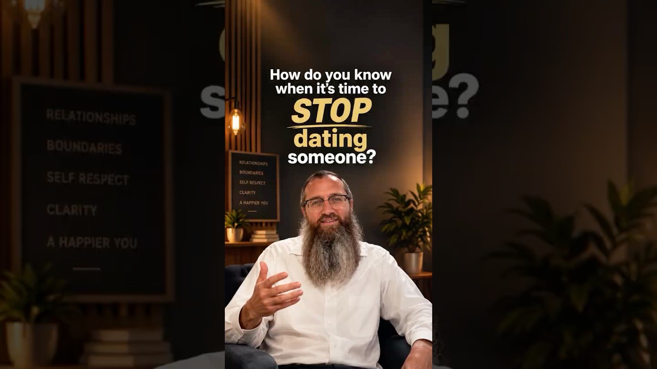 When to STOP Dating someone by Eli Deutsch, Relationship Expert