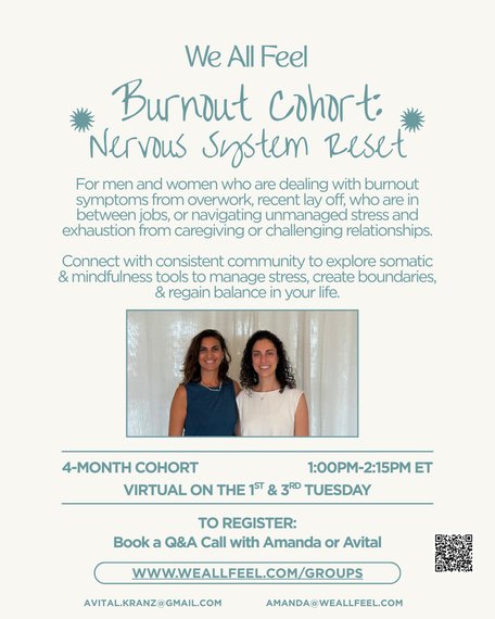 Burnout Cohort: Group for Nervous System Regulation