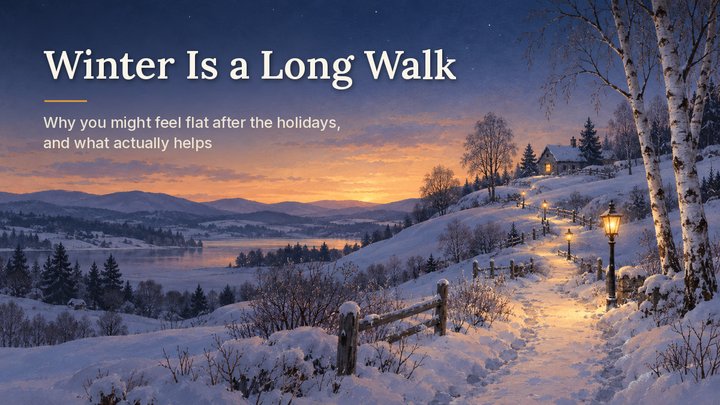 Winter Is a Long Walk by Moishy Anderson, LMSW, Licensed Master Social Work