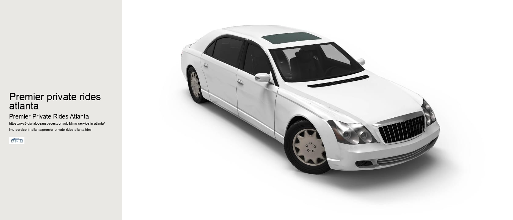 premier private rides atlanta