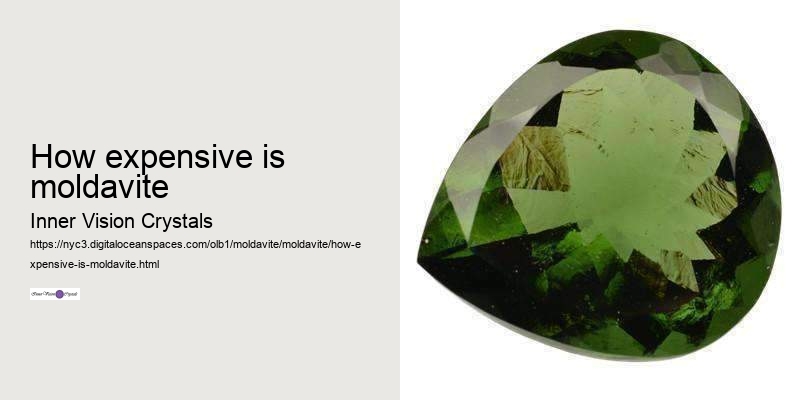 how expensive is moldavite