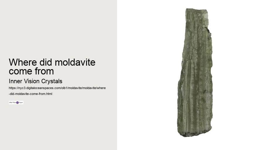 where did moldavite come from