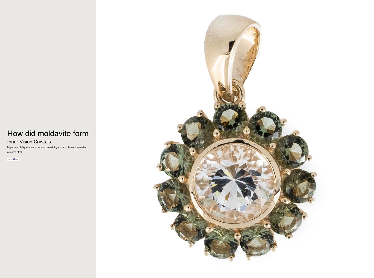 how did moldavite form