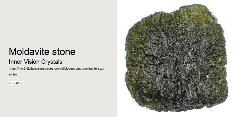 moldavite stone