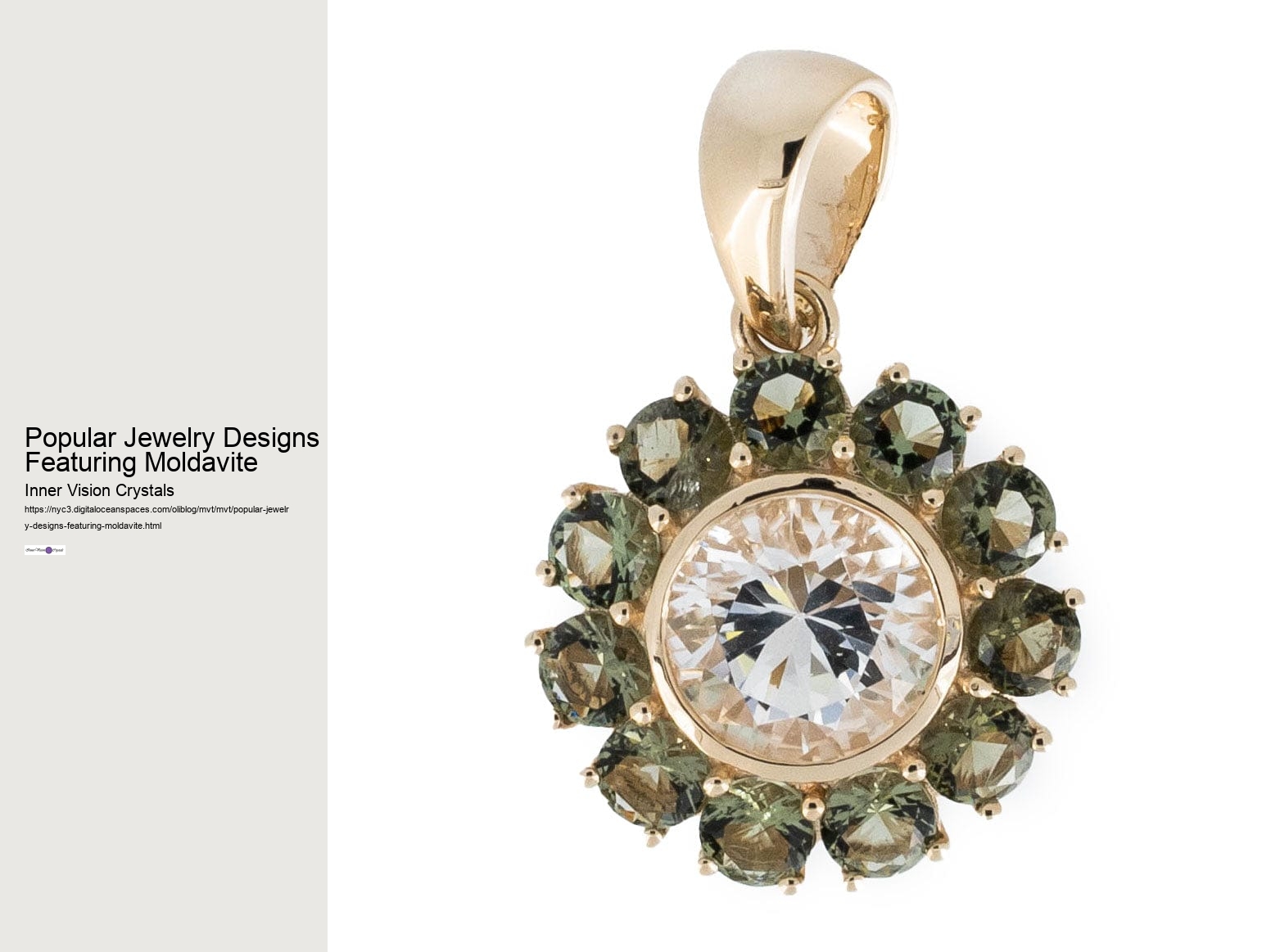 Popular Jewelry Designs Featuring Moldavite