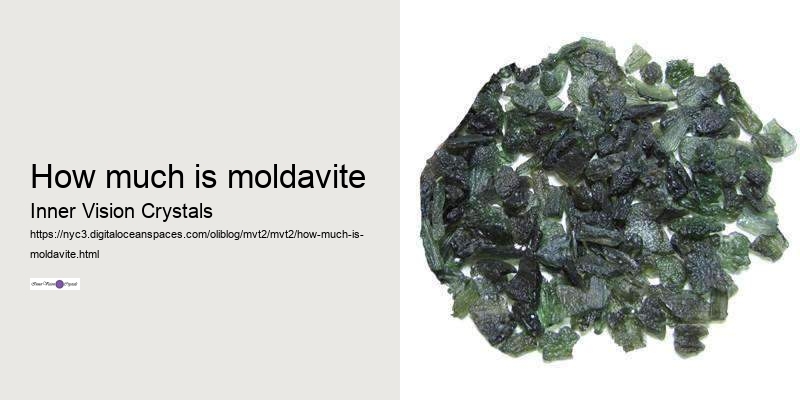 how much is moldavite