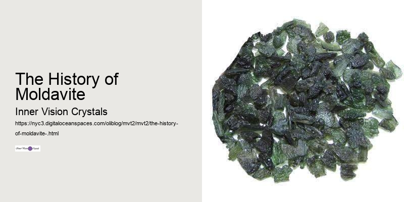 The History of Moldavite 