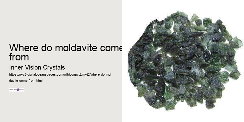 where do moldavite come from