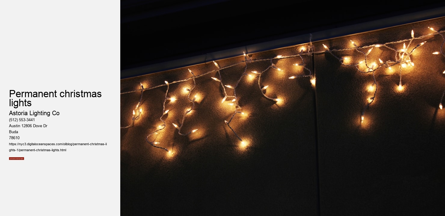 permanent christmas lights
