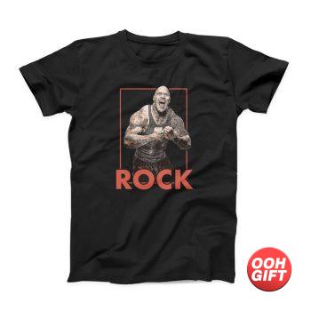 1990s THE ROCK Drawn And Printed Shirt : Adult Youth Toddler image 1