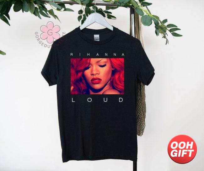 Rihanna Loud Tour 90s Vintage T-Shirt Rihanna Vintage Rap Tee image 1