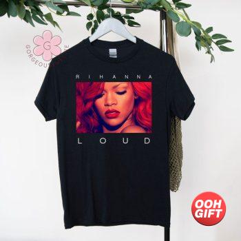 Rihanna Loud Tour 90s Vintage T-Shirt Rihanna Vintage Rap Tee image 1
