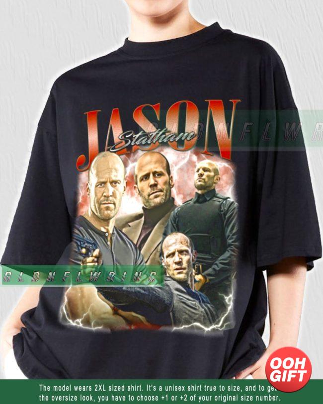 Limited Jason Statham Shirt Vintage 90s Jason Statham Tshirt image 1
