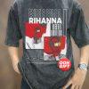 Vintage Wash Rihanna T-shirt Vintage Rihanna Oversized image 1
