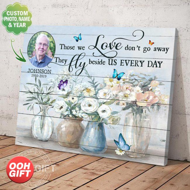OOH-GIFT Personalized Canvas Artwork – Best Memorial Gift for Parents