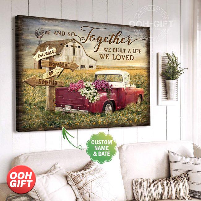 OOH-GIFTCOM Rustic Farmhouse Decor – The Perfect Gift for Your Husband’s 10 Year Anniversary Gifts For Him