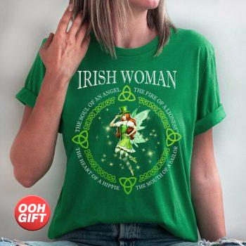 Paddys Day Shirts, Funny St Patricks Day Shirts, Irish Woman Classic T-shirt