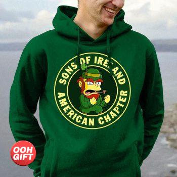 Paddys Day Shirts, Sons Of Ireland, American Chapter, Funny St Patricks Day Shirts