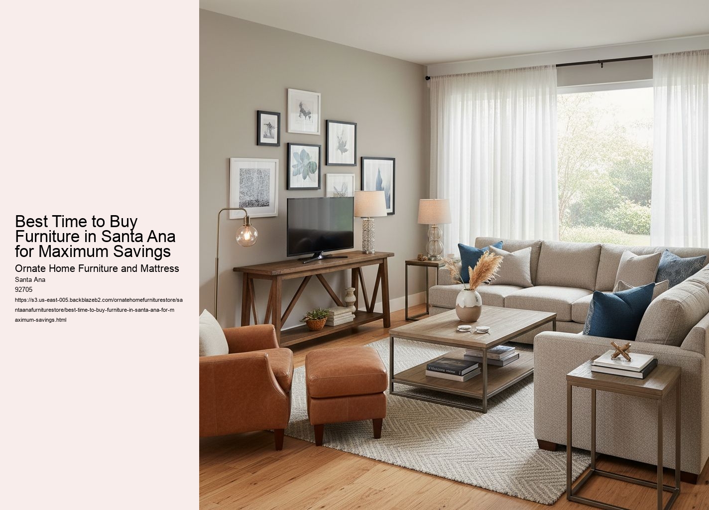Best Time to Buy Furniture in Santa Ana for Maximum Savings