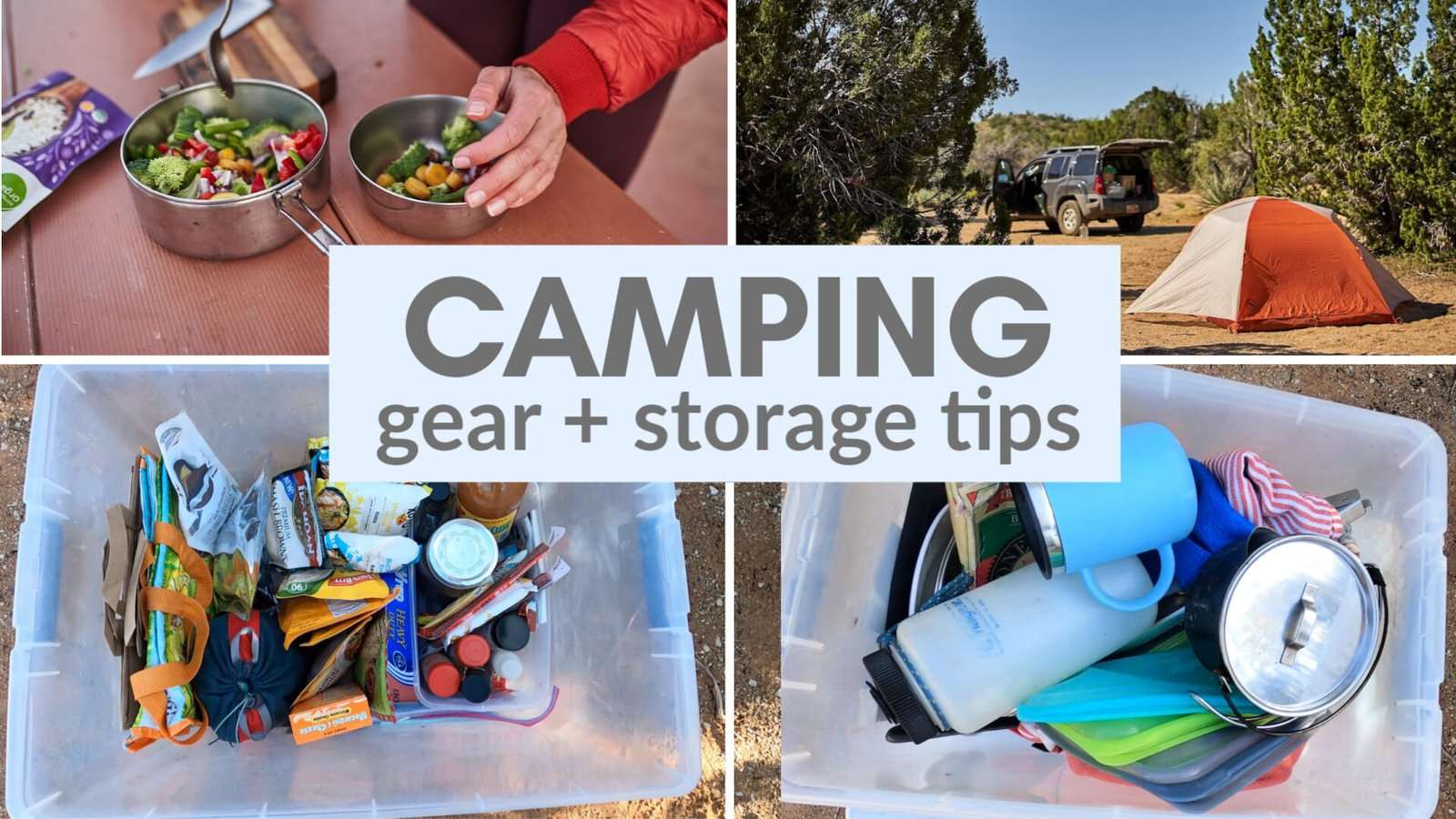 How to Keep Your Food Safe and Fresh While Camping?